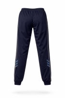 ADIDAS TRACK PANTS SPORTY NAVY MENS PRE OWNED M