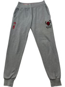 ADIDAS pantaloni della tuta NBA Chicago Bulls grigi da uomo S usati