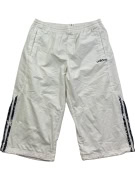 ADIDAS PANTALONI CAPRI 3/4 LOGO BIANCO UNISEX M