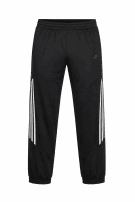 ADIDAS PANTALONI DA TUTA SPORTIVO NERO UOMO PRE OWNED M