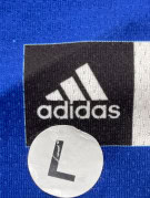 ADIDAS ΠΑΝΩ ΦΛΑΝΕΛΑ ΜΠΑΣΚΕΤBALL SPORTY ΜΠΛΕ ΑΝΤΡΙΚΟ PRE OWNED L