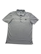 ADIDAS POLO GOLF STRIPED ΛΟΓΟΤΥΠΟ ΓΚΡΙ ΑΝΔΡΙΚΟ M