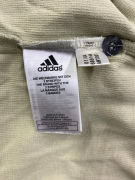 ADIDAS POLO T-SHIRT VINTAGE LOGO BEIGE MEN'S L