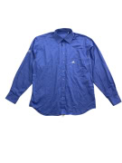 Adidas Formal Vintage Logo Shirt Blue Men’s XXL