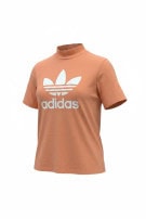 ADIDAS ΨΗΛΟΛΑΙΜΟ T SHIRT GRAPHIC ΡΟΔΑΚΙΝΙ ΓΥΝΑΙΚΕΙΟ PRE OWNED XS