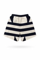 ADIDAS SHORTS ATHLETIC NAVY ΚΑΙ ΛΕΥΚΟ ΑΝΤΡΙΚΟ PRE OWNED XS