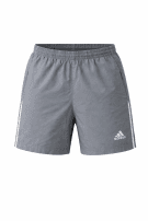 ADIDAS SHORTS SPORTSWEAR GREY MEN PRE OWNED M