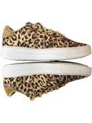 ADIDAS SNEAKERS LEOPARD PRINT LOGO BEIGE/BROWN WOMEN 39 1/3