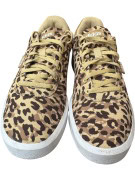ADIDAS SNEAKERS LEOPARD PRINT LOGO BEIGE/BROWN WOMEN 39 1/3