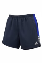 ADIDAS pantaloncini sportivi con logo blu da uomo L