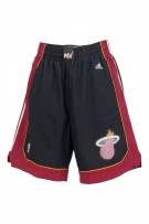 ADIDAS ΣΟΡΤΣ ΜΠΑΣΚΕΤ NBA MIAMI HEAT BIG LOGO ΜΑΥΡΟ UNISEX S
