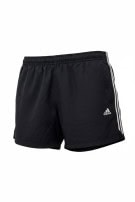 ADIDAS TRACK SHORTS BLACK MEN PRE OWNED