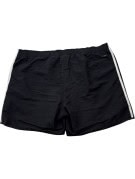ADIDAS TRACK SHORTS BLACK MEN PRE OWNED