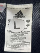 ADIDAS SHORTS VINTAGE BLU UOMO PRE OWNED L