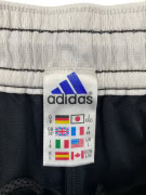 Adidas Pantaloncini sportivi con logo 3-Stripes neri UNISEX L