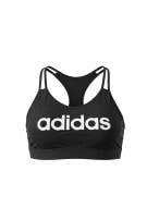 ADIDAS SPORTS BRA MINIMAL BLACK WOMEN PRE OWNED S
