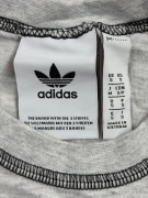 ADIDAS T-SHIRT 3-STRIPES GREY UNISEX S