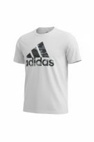 ADIDAS T-SHIRT BIG LOGO CAMO BIANCO UNISEX LARGE
