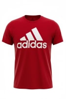 ADIDAS T-SHIRT BIG LOGO ΚΟΚΚΙΝΟ UNISEX S
