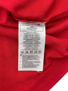 ADIDAS T-SHIRT CASUAL LINEAR LOGO PRINT ΚΟΚΚΙΝΟ ΑΝΔΡΙΚΟ MEDIUM