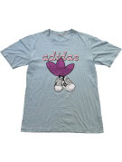 ADIDAS T SHIRT GRAPHIC ΑΝΟΙΧΤΟ ΜΠΛΕ ΑΝΤΡΙΚΟ PRE OWNED M