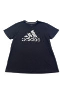 ADIDAS T SHIRT GRAPHIC BLACK WOMEN PRE OWNED M