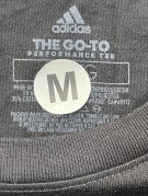 ADIDAS T SHIRT GRAPHIC BLACK WOMEN PRE OWNED M