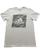 ADIDAS T-SHIRT GRAFICA BIANCA DA UOMO M usata