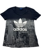 ADIDAS T SHIRT GRAPHIC ΜΑΥΡΟ ΓΥΝΑΙΚΕΙΟ PRE OWNED M