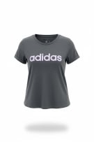 ADIDAS T-SHIRT ΓΥΝΑΙΚΕΙΟ ΜΕ ΛΟΓΟΤΥΠΟ ΓΚΡΙ S