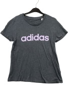 ADIDAS T-SHIRT ΓΥΝΑΙΚΕΙΟ ΜΕ ΛΟΓΟΤΥΠΟ ΓΚΡΙ S