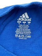 Adidas T-Shirt Notre Dame Football Big Logo Blu Unisex M