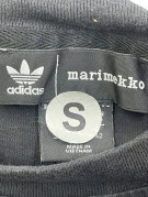 ADIDAS T SHIRT OVERSIZED ΜΑΥΡΟ ΓΥΝΑΙΚΕΙΟ PRE OWNED S