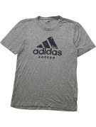 ADIDAS T SHIRT SPORTSWEAR GREY MENS PRE OWNED S