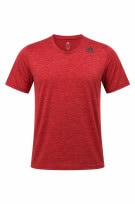 ADIDAS T SHIRT SPORTIVO ROSSO UOMO PRE OWNED M