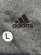 ADIDAS TRACK JACKET SPORTSWEAR ΓΚΡΙ ΑΝΤΡΙΚΟ PRE OWNED L