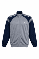 90s ADIDAS TRACK JACKET SPORTSWEAR ΓΚΡΙ ΜΠΛΕ ΑΝΤΡΙΚΟ PRE OWNED L