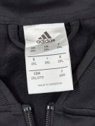 ADIDAS TRACK JACKET SPORTSWEAR ΜΑΥΡΟ ΑΝΤΡΙΚΟ PRE OWNED XXL