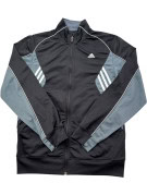 ADIDAS 90s TRACK JACKET SPORTSWEAR ΜΑΥΡΟ ΓΚΡΙ ΑΝΤΡΙΚΟ PRE OWNED M