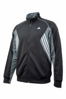 ADIDAS 90s TRACK JACKET SPORTSWEAR ΜΑΥΡΟ ΓΚΡΙ ΑΝΤΡΙΚΟ PRE OWNED M