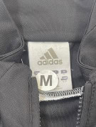 ADIDAS TRACK JACKET SPORTSWEAR BLACK UNISEX PRE OWNED M