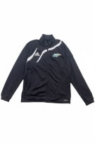 ADIDAS TRACK JACKET SPORTSWEAR BLACK UNISEX PRE OWNED M