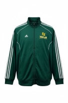 ADIDAS TRACK JACKET SPORTSWEAR VERDE UNISEX PRE OWNED