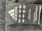 ADIDAS TRACK PANTS MINIMAL BLACK MEN PRE OWNED L