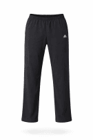 ADIDAS TRACK PANTS MINIMAL BLACK MEN PRE OWNED L