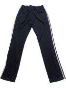 ADIDAS TRACK PANTS MINIMAL BLACK UNISEX PRE OWNED L