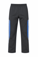 00s ADIDAS PANTALONI TUTA RETRO NERO BLU UNISEX PRE OWNED L