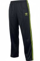 ADIDAS TRACK PANTS SPORTSWEAR BLACK MENS PRE OWNED S