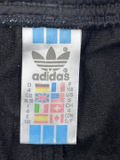 ADIDAS TRACK PANTS SPORTSWEAR BLACK MENS PRE OWNED S