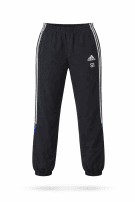ADIDAS TRACK PANTS SPORTY BLACK MEN PRE OWNED L